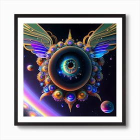 Eye Of The Universe 5 Art Print