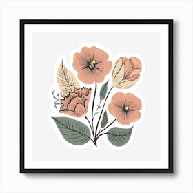 Floral Bouquet Art Print