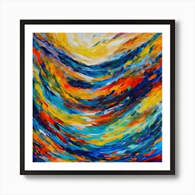 Color Abstract Art Print