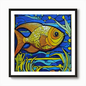 Fish In The Sea 1 Art Print