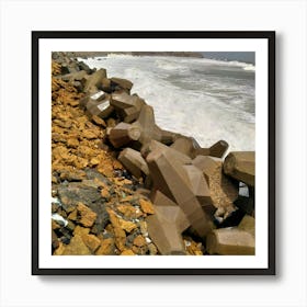 Concrete Wall Art Print