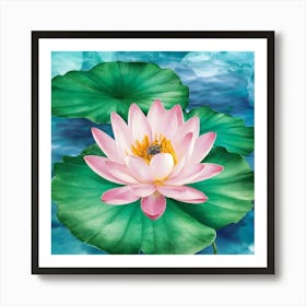 Lotus Flower 32 Art Print