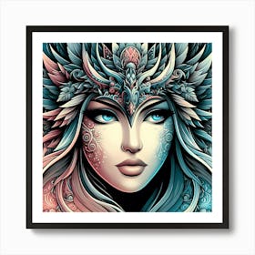 Egyptian Goddess 1 Art Print