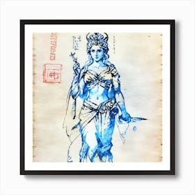 Aphrodite 6 Art Print