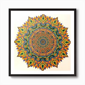 Mandala Figure Art Print