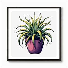 Air Plant Art Print