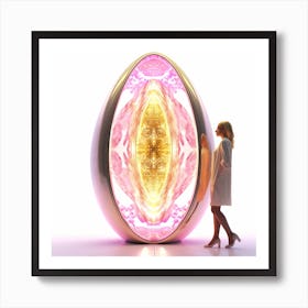 Golden Egg Art Print