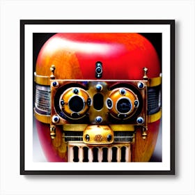 Steampunk Apple Poster