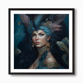 Mermaid 5 Art Print