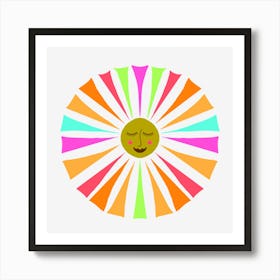 Sunshine Glowing Art Print