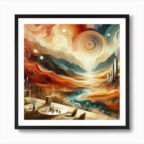 Abstract Painting 40 Art Print