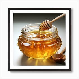 Honey In A Jar 3 Art Print