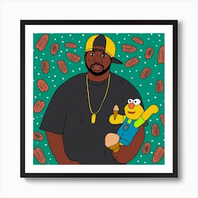 Raekwon - Peanut Butter Ice Cream Art Print