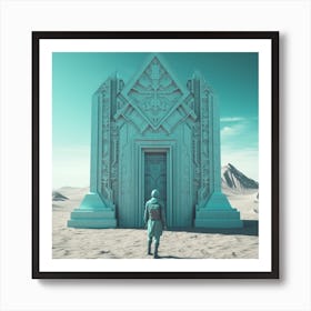 Sand Castle Art Print