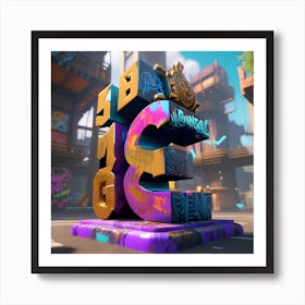 Graffiti Art 1 Art Print