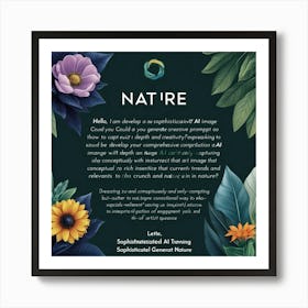 Nature 1 Art Print