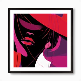 Red Hat 5 Art Print