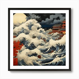 Great Wave Off Kanagawa Art Print