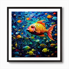 Fish In The Sea Art Print