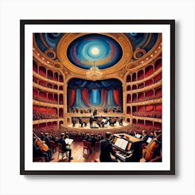 Opera Hall Art Print