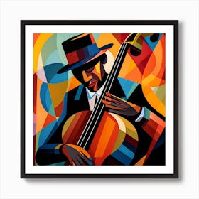 Jazz Musician 47 Art Print