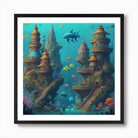 Underwater Wonder Art Print