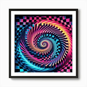 Spiral Art Poster