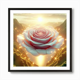 Rose In The Sky 2 Art Print