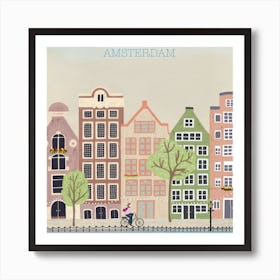 Amsterdam Art Print