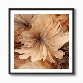 Abstract Floral Pattern Art Print