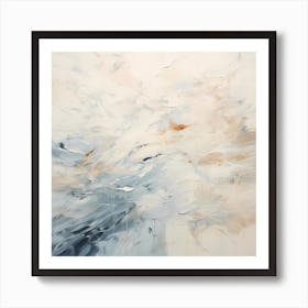 AI Ballet of Subtle Breezes Art Print