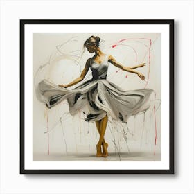 Ballerina Art Print