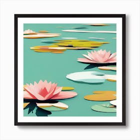 Water Lilies Art Print