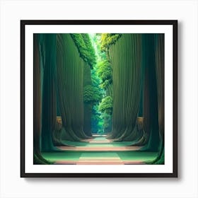 Big Trees 2 Art Print