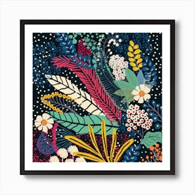 Botanical Symphony Art Print