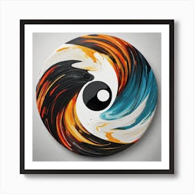 Yin Yang 3 Art Print