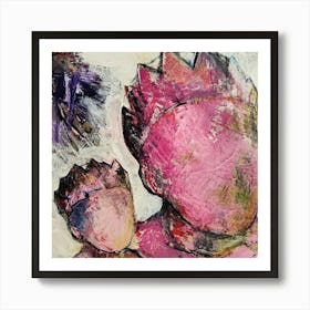 Pink Crown Art Print