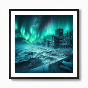 Frozen Echoes 10 Art Print