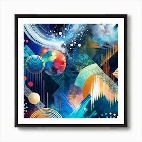 Abstract Painting 85 Poster