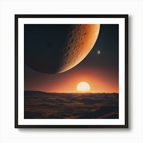 Nasa Solar System Art Print