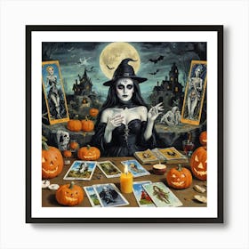 Witches Tarot Art Print