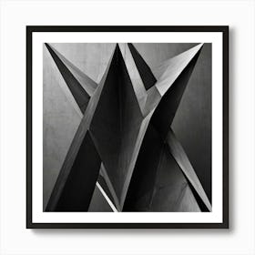 Abstract Sculpture Art Print