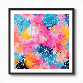 Abstract Watercolor Painting 8 Art Print