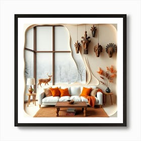 Living Room Art Print
