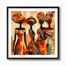 African Women 1 Art Print