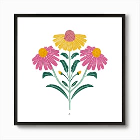 Echinacea Art Print