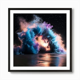 Explosion Of Color Art Print