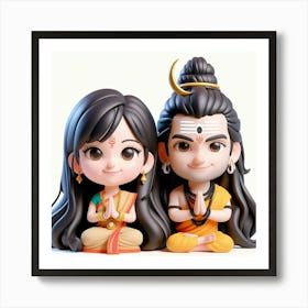 Lord Shiva 5 Art Print