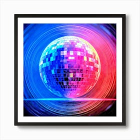 Disco Ball 1 Art Print