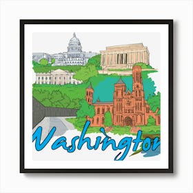 Washington Dc Art Print